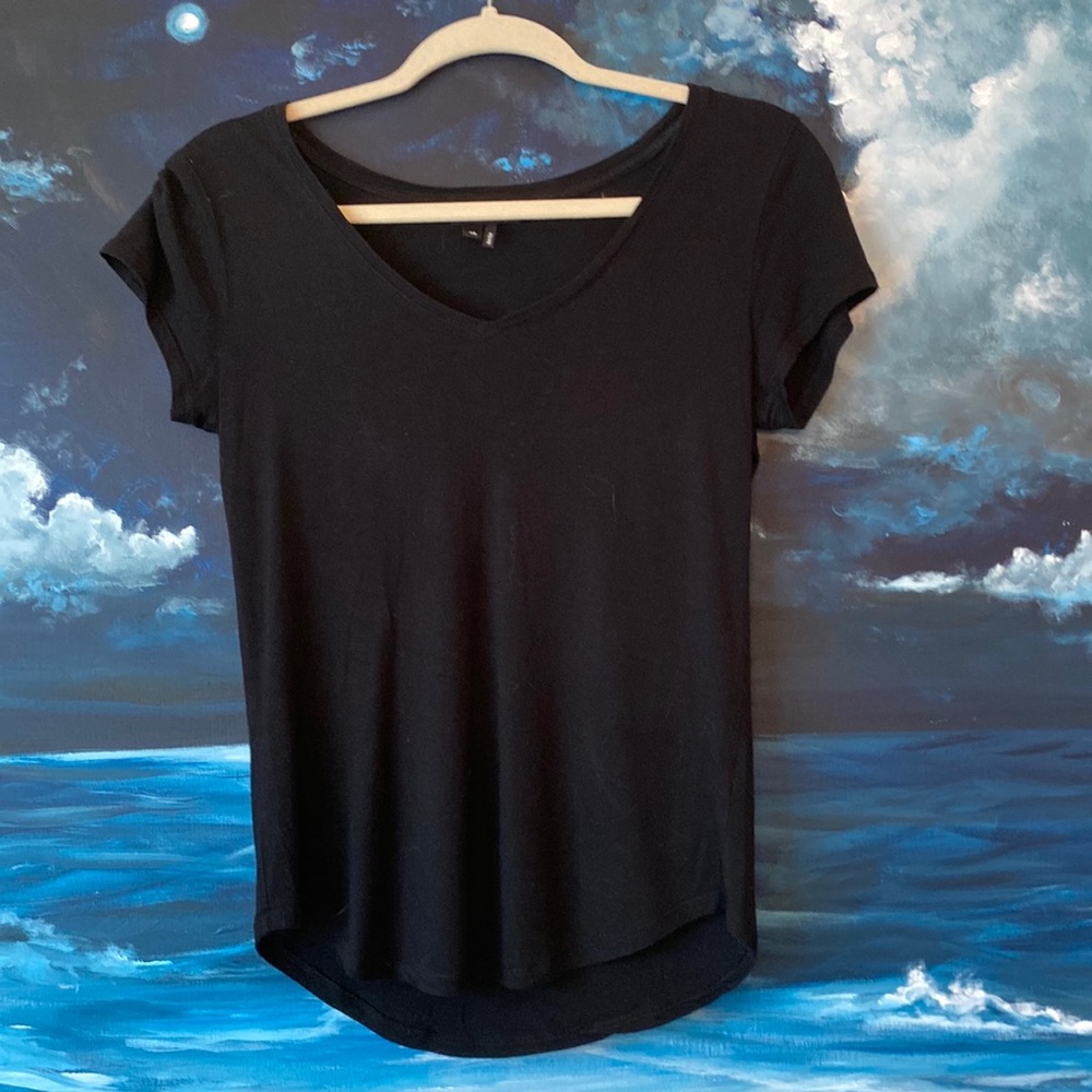 Paige V Neck Short Sleeve Tee